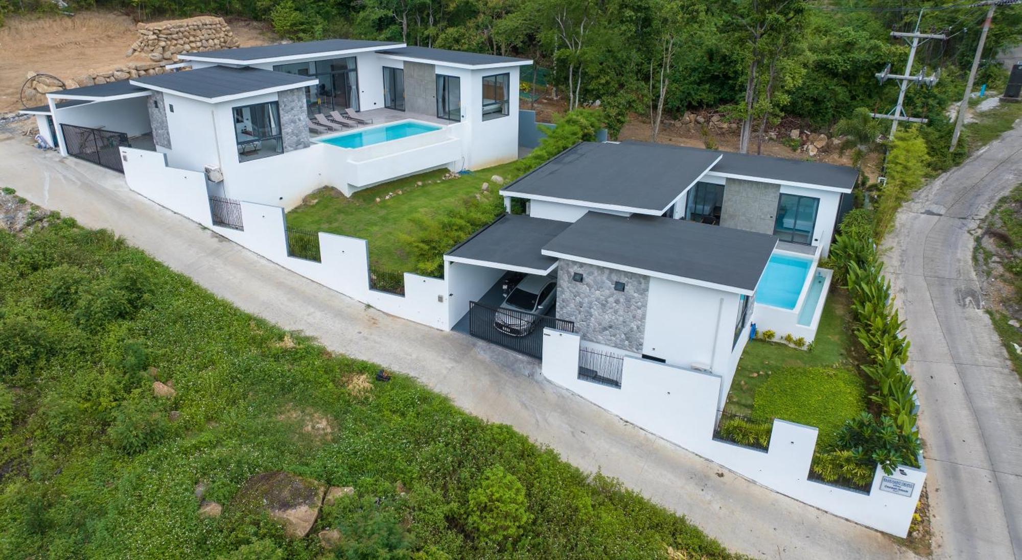 Baan Saint-Tropez Seaview Villa Ko Samui Private Villa Bophut Eksteriør bilde